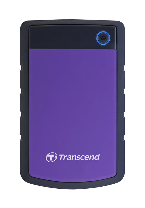 Transcend 4TB USB 3.0 StoreJet Portable External Hard Disk Drive - TS4TSJ25H3P - Purple