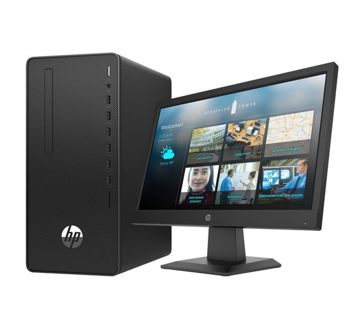 HP 290 G4 MicroTower PC Intel Core i3 10th Gen(64J82EA)- 4GB RAM,1TB HDD,DOS + 18.5 Display Monitor