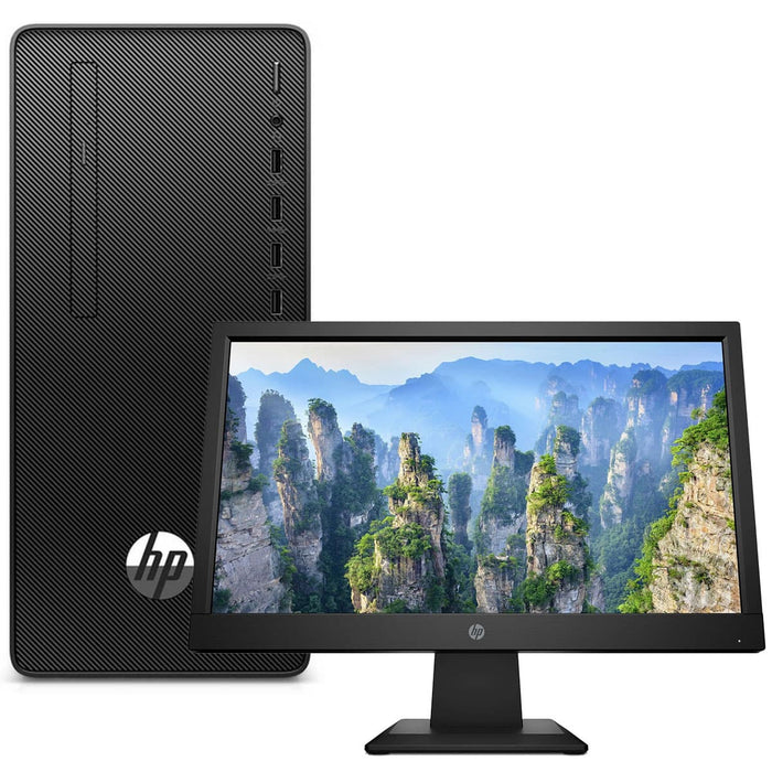 HP 290 G4 Micro tower PC Core i7 10th Gen-(44F58ES),8GB RAM,1TB HHD,DOS + P22VA 21.5" Display Monitor