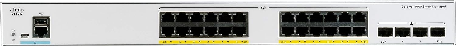 Cisco Catalyst 1000 24port GE, POE, 4x1G SFP