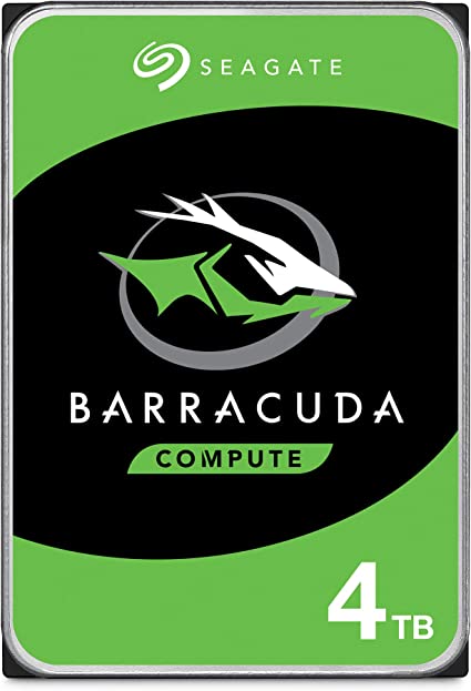 Seagate Barracuda 4TB Internal Hard Disk Drive – 3.5 Inch Sata 6 Gb/s 5400 RPM 256MB Cache For Computer Desktop PC