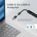 Promate 4-in-1 Multi-Port USB-C Data Hub (LiteHub-4) - 4 USB-A Ports, (3)480Mbps(USB 2.0)/ 5Gbps (USB 3.0)