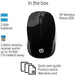 HP 200  optical Wireless Mouse - X6W31AA