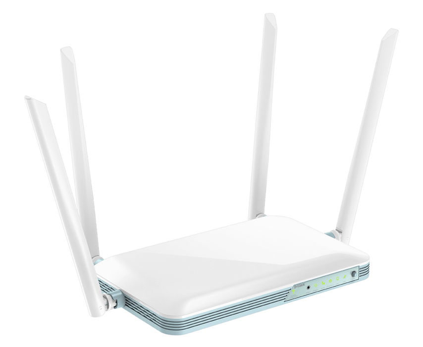 D-Link LTE 4G/HSPA Wireless N300 Smart AI Router - G403/B3GG4IN - with (FDD/TDD), 2 x 5dBi & 2 x External LTE antenna, HSPA Band 1/8, (Cat 4, USIM slot, 150Mbps DL, 50Mbps UL) 4 x LAN port, 1 x WAN port,voice control, D-Link Ai APP Support.