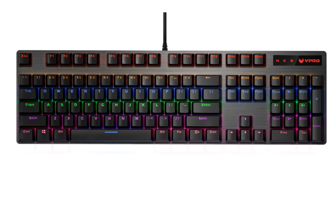 Rapoo Wired Mechanical Gaming Keyboard - V500Pro-87