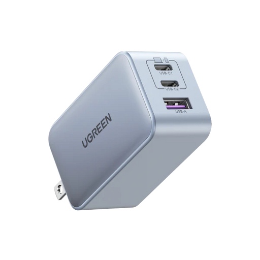 UGREEN USB-A+2*USB-C 65W GaN Tech Fast Charger with 3 Ports- UG-90663