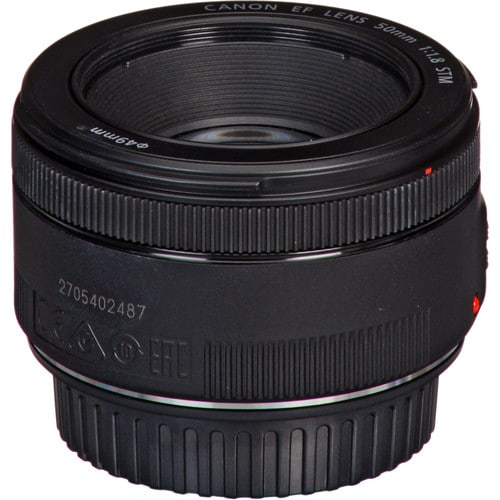 Canon EF 50mm f/1.8 STM Lens