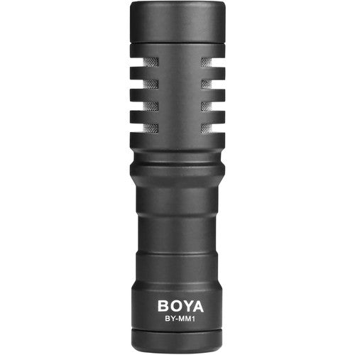 BOYA BY- MM1 Shotgun Microphone - Lightweight, Compact, Electret Condenser Microphone