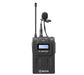 BOYA BY-WM8 Pro-K2 UHF Dual-Channel Wireless Lavalier Microphone System - with Omnidirectional Lavalier Microphones