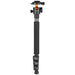 K&F Concept SA254M2 DSLR Camera Aluminum Tripod with Monopod and Ball Head Kit