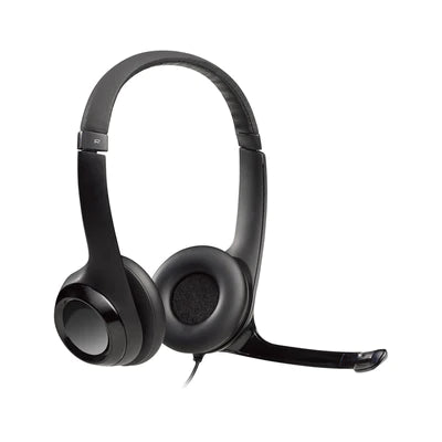 Logitech H390 USB Headset with Noise-Canceling Microphone for PC/Laptop - 981-000406