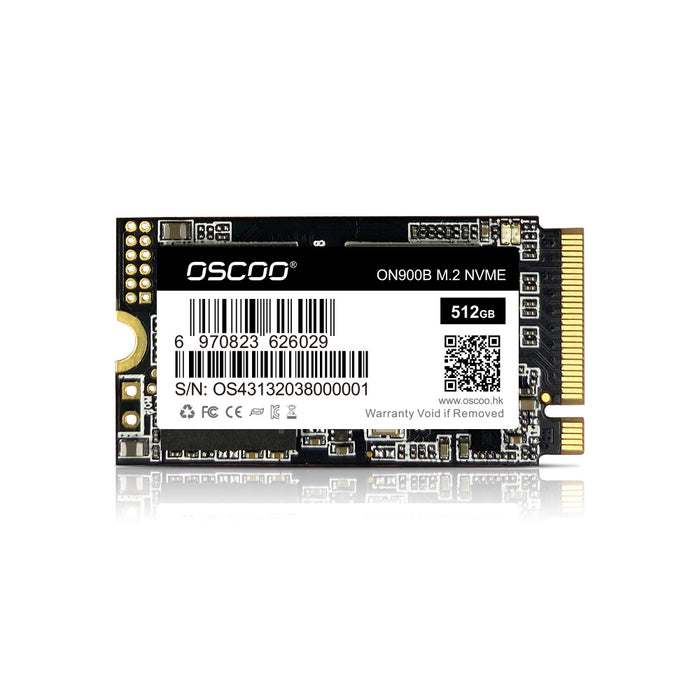 Oscoo ON900B INTERNAL SSD M.2 PCIe Gen 3*4 NVMe 2242 - 512GB - ON900BM2NVME512GB