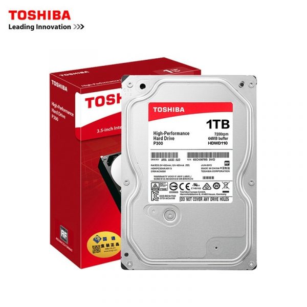 Toshiba 1TB Internal SATA Laptop Hard Disk - SHD0P03180