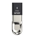 Lexar F35 256GB USB 3.0 Fingerprint Flash drive, up to 150MB/s read and 60MB/s write, Global - LJDF35-256GBBK