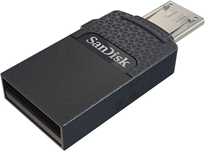 SanDisk 2.0  OTG Dual Flash Drive 16GB - SDDD1-016G-G35