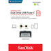 SanDisk 64GB  Ultra Dual Flash Drive USB Type-C & USB 3.1  - SDDDC2-064G-G46