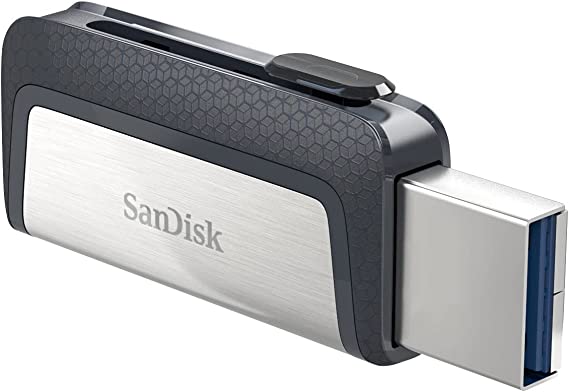 SanDisk 128GB Ultra Dual Flash Drive USB Type-C & USB 3.1 - SDDDC2-128G-G46