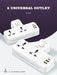 LDNIO 20W 3-Port USB Charger Extension Power Strip - SC2311