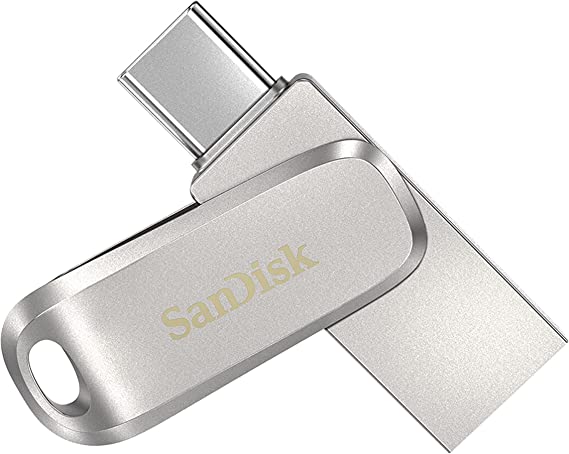 SanDisk 128GB Ultra Dual  Flash Drive Luxe USB Type-C Flash Drive - SDDDC4-128G-G46