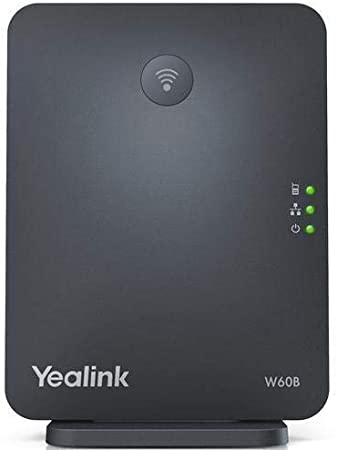 Yealink W60P Wireless DECT IP Phone with basestation, Color display