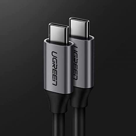 UGREEN USB-C 3.1 Gen1 Male to Male 3A Data Cable (60W, 4K@60Hz) – UG-50751