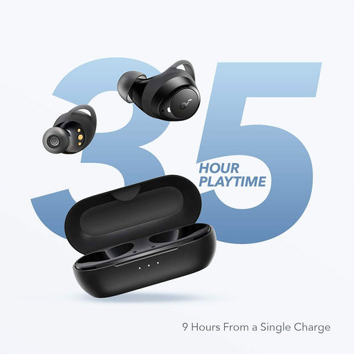 Anker Soundcore Life A1 True Wireless Earbuds – A3927011 with Powerful Customized Sound, 35H Playtime & Wireless Charging