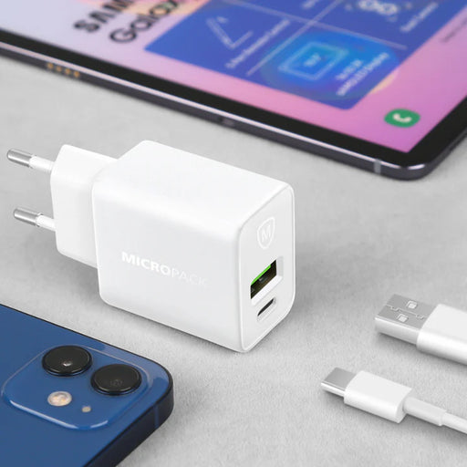 Micropack 33W Fast Charging Dual Ports Wall Charger