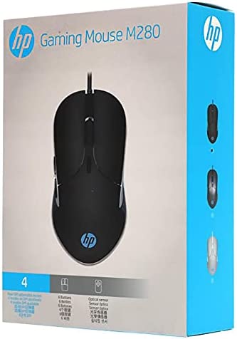 HP M280 USB Wired Gaming Mouse - 7ZZ84AA 