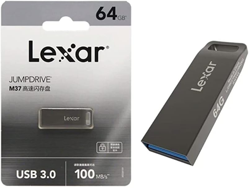 Lexar M35 Jumpdrive Metal Usb 3.0 Flash Drive 100Mb/S, 64GB Capacity for Global - LJDM035064G-BNSNG