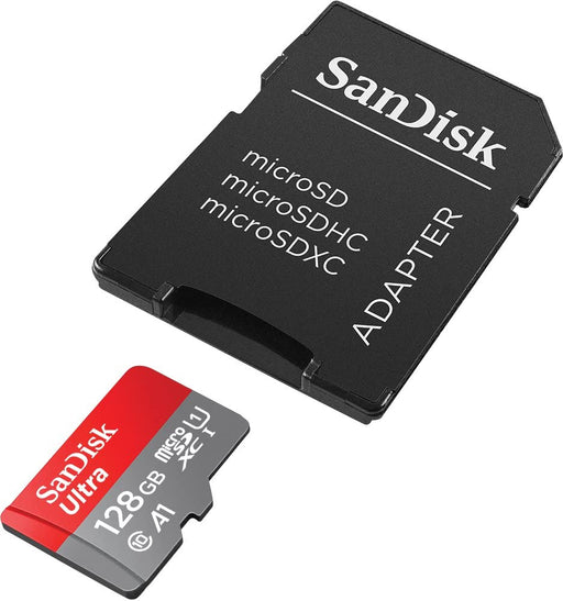 SanDisk 128GB MicroSD Ultra Memory Card Class 10 100MBPS  without Adapter - SDSDUNR-128G-GN3IN