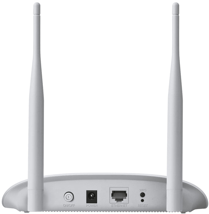 TP-Link 300Mbps Wireless N Access Point - TL-WA801N - Supports Multi-SSID, Client, Bridge, Range Extender with Passive PoE Injector Included