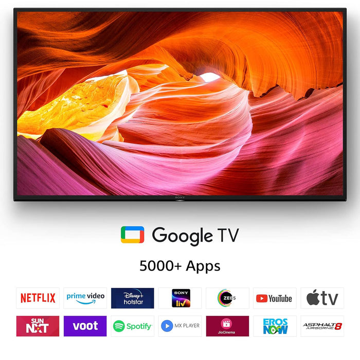 Sony Bravia 50X75K 50-Inch 4K UHD HDR Smart Google TV