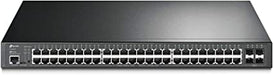 TP-Link 48 Port 10/100/1000Mbps Gigabit L2+ Managed Switch with 48-Port PoE+ - TL-SG3452P