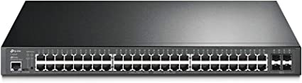 TP-Link 48 Port 10/100/1000Mbps Gigabit L2+ Managed Switch with 48-Port PoE+ - TL-SG3452P