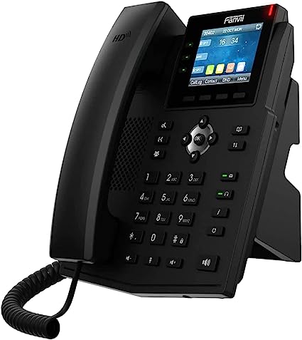 Fanvil X3U - 2 Lines Gigabit Color Display IP Phone with HD, POE