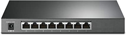 TP-Link JetStream 8-Port Gigabit Smart Switch with 4 PoE+ Ports and 4 non-PoE Ports  - TL-SG2008P