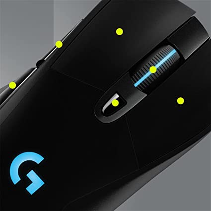 Logitech G703 Lightspeed Wireless Gaming Mouse with HERO 16K Sensor - 910-005641