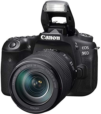 Canon EOS 90D DSLR Camera with 18-135mm Lens