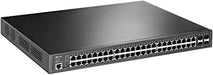 TP-Link 48 Port 10/100/1000Mbps Gigabit L2+ Managed Switch with 48-Port PoE+ - TL-SG3452P