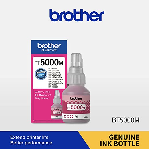 Brother BT-5000M Magenta Ink Bottle 48.8ml