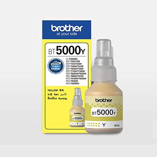 Brother BT-5000Y Yellow Ink Bottle 48.8ml