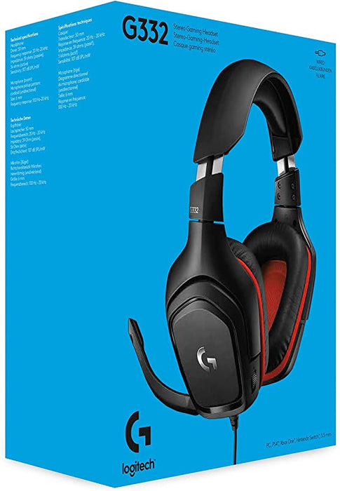 Logitech G332 Wired Gaming Headset - 981-000757