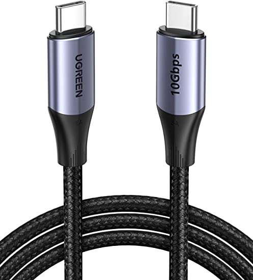 UGREEN USB-C 3.1 Gen2 Male To Male 5A Data Cable (100W, 4K@60Hz) – UG-80150