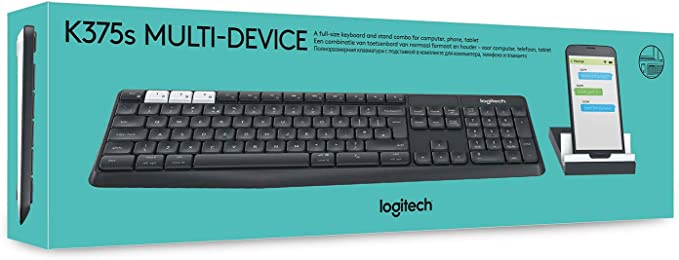 Logitech K375s Wireless Multi-Device Keyboard - 920-008181