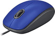 Logitech M110 USB Silent Corded Mouse - 910-005488