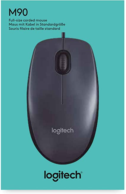 Logitech M90 USB Optical Mouse - 910-001793