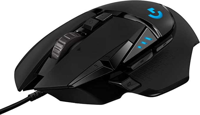 Logitech G502 HERO High Performance Wired Gaming Mouse - 910-005469MK