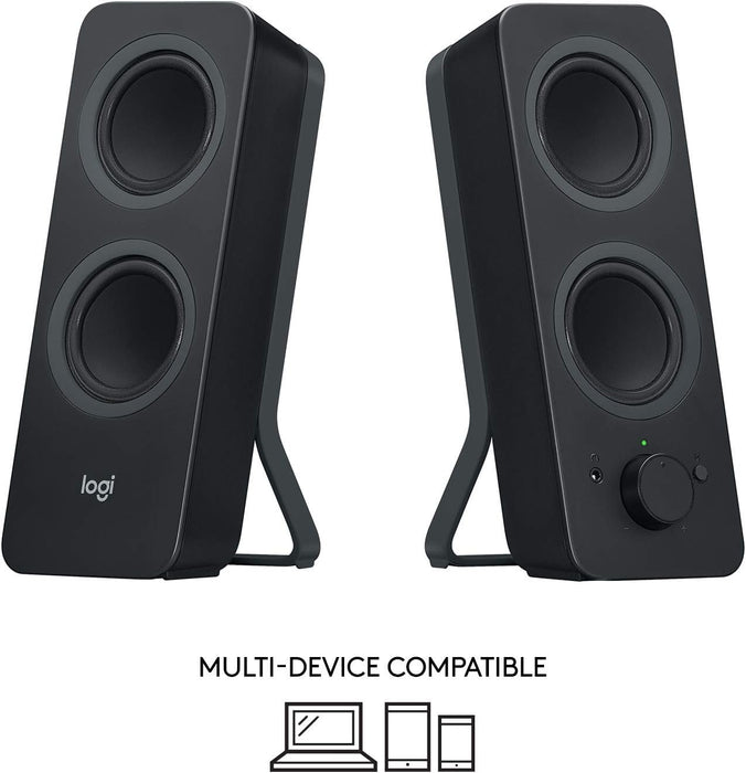 Logitech Z207 Bluetooth Multi Device Stereo Computer Speakers - 980-001294