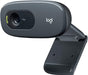 Logitech C270 HD Webcam for Video Calling,Light Correction, Noise-Reducing Mic, For Skype, FaceTime, Hangouts, WebEx, desktop and laptop - 960-0010063