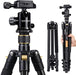 K&F Concept SA254T2 Lightweight Aluminum Compact Tripod